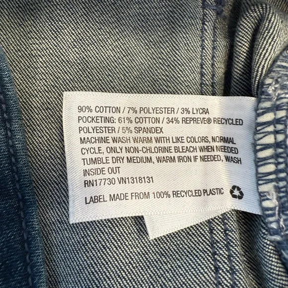 Universal Thread High Rise Skinny ankle jeans medium wash button front SZ 10/30R - Picture 6 of 10